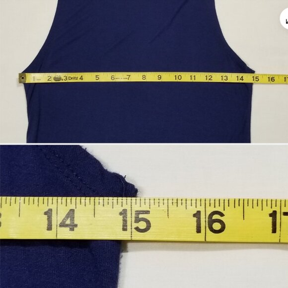 EXPRESS Layered Top Blouse 6716E1M - Picture 6 of 9